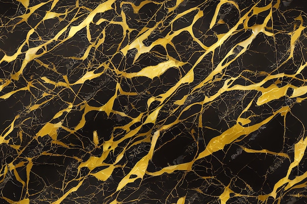 Photo golden luxury background with marble texture