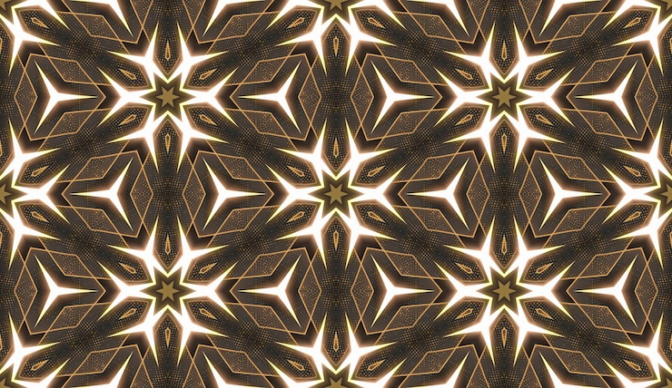 Photo golden luxury elegant seamless background pattern gold style