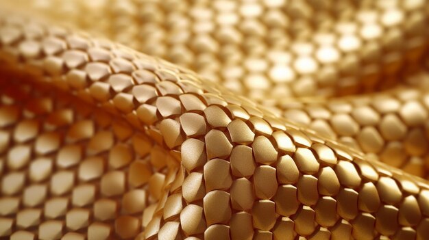 Photo golden luxury fabric background