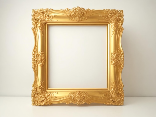 Golden Luxury Photo Frame