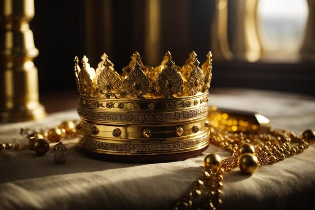 Фото Золотая маца и корона