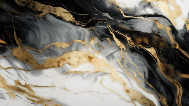 Golden marble abstract texture background