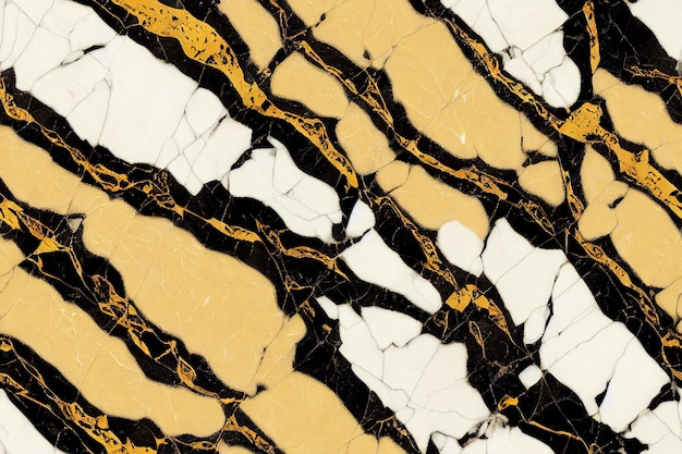 Golden marble surface