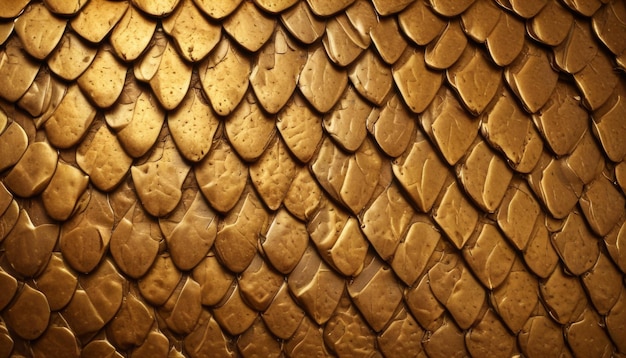 Golden metal texture background