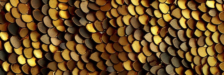 Photo golden metal texture radiant metallic elegance