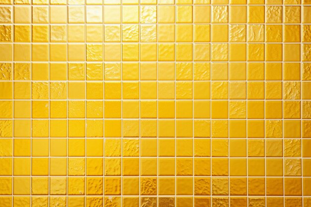 Photo golden mosaic glow gold yellow square mosaic tiles for ceramic