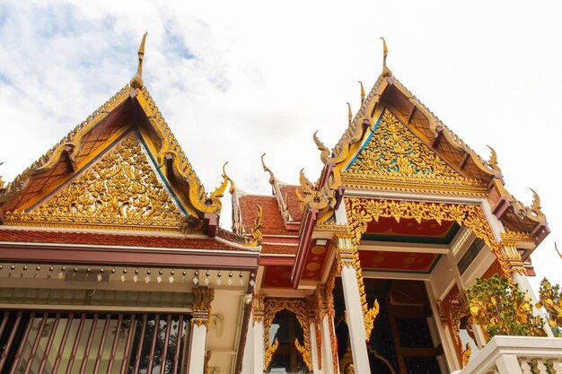 The Golden Mount at Wat Saket Travel Landmark of Bangkok THAILAND
