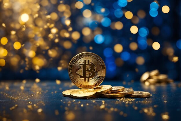 A Golden Opportunity Bitcoin Reigns on a Mountain of Wealth