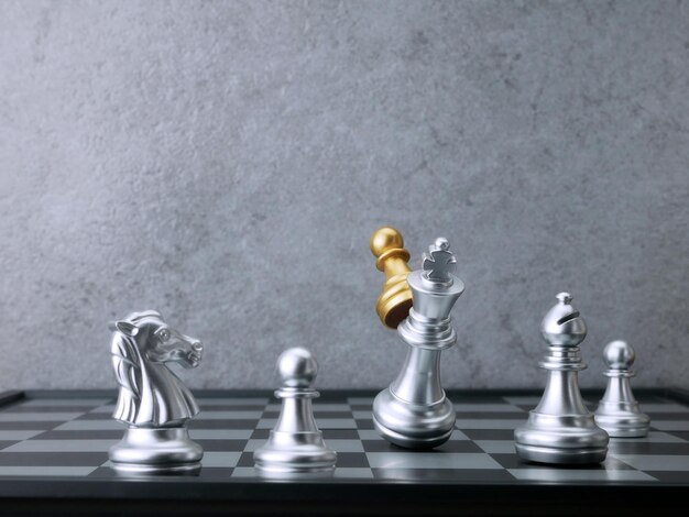 Golden pawn chess attack silver king chess Leadership Concepts