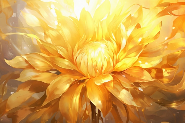 Golden petal masterpiece suninfused