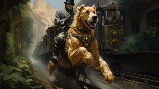 The Golden Pursuit A Nobleman's Quest to Catch the Thundering Train