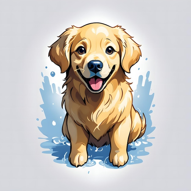 Golden Retriever Clipart