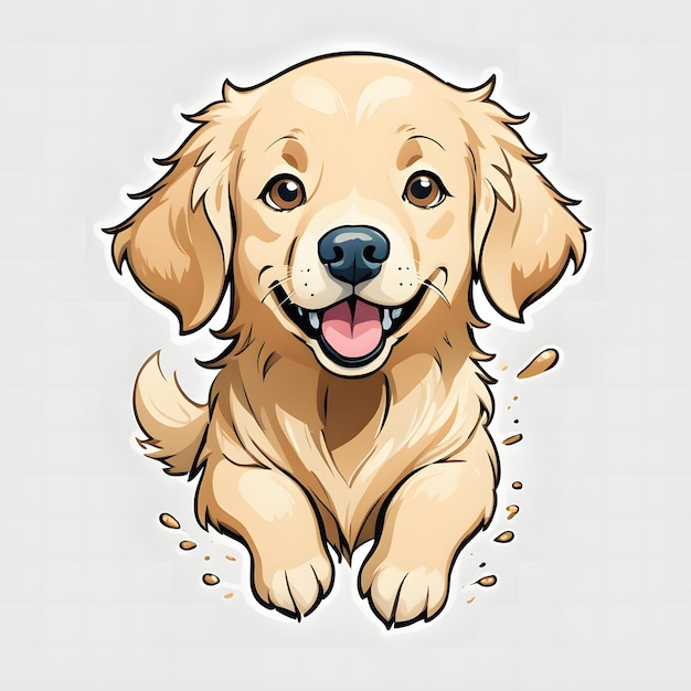 Golden Retriever Clipart