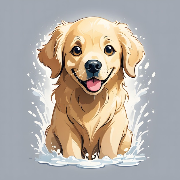 Golden Retriever Clipart