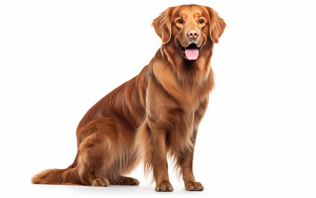 Golden retriever dog