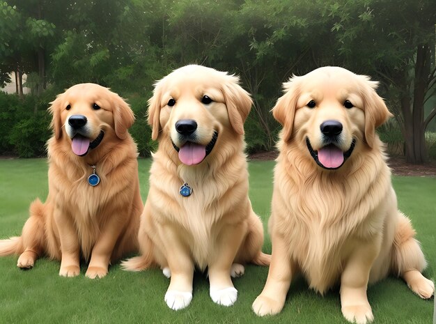 Golden Retriever Pals