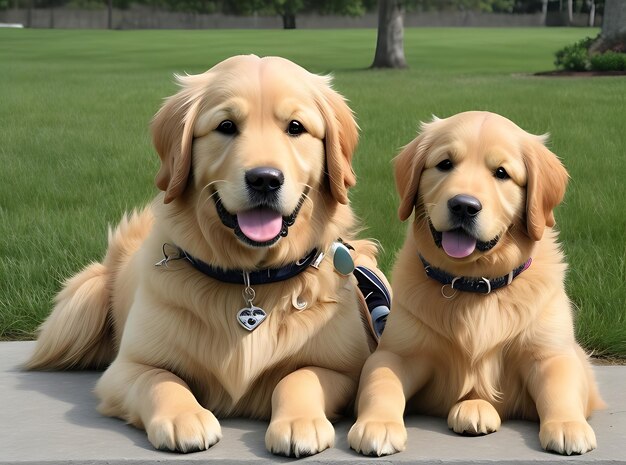 Golden Retriever Pals