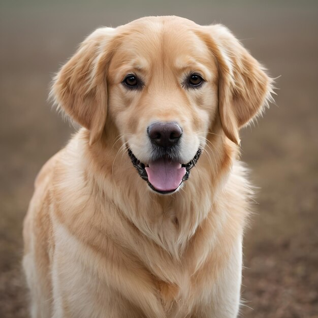 golden retriever portrait