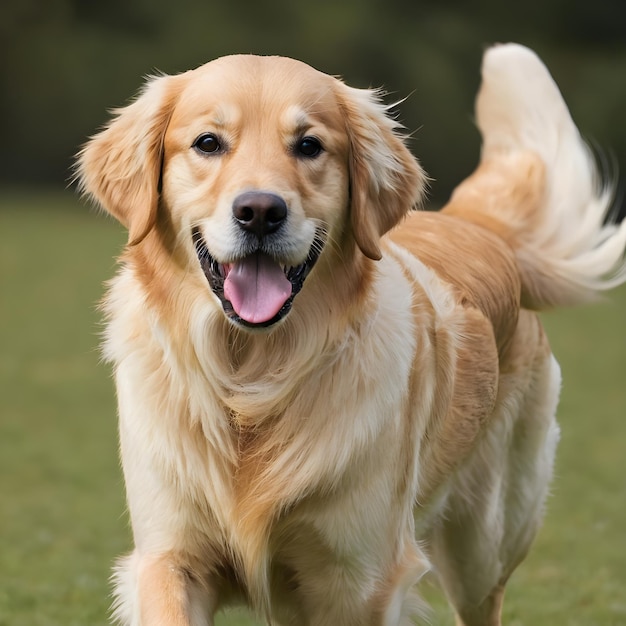 golden retriever portrait