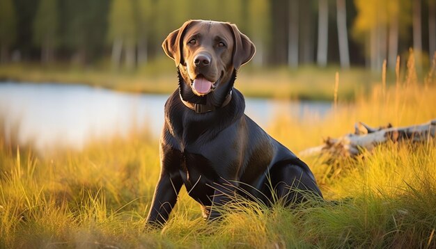 Golden Retrievers are known for their friendly and gentle temperament