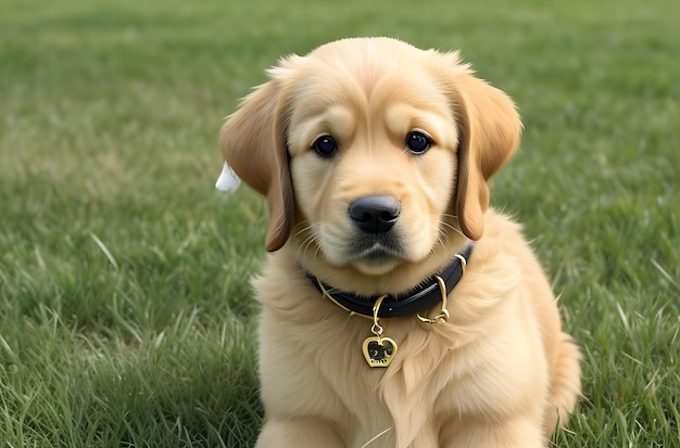 Foto i golden retriever hanno orecchie preziose