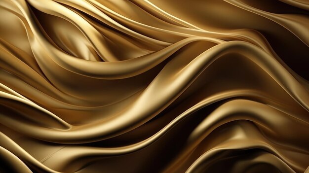 Photo golden satin fabric luxurious texturexa