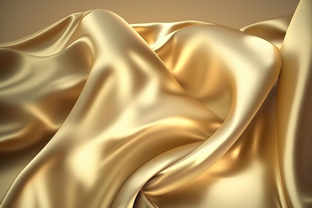 Golden satin or silk backgroundxAgolden satin or silk backgroundxA