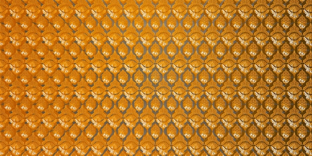 Golden seamless geometric pattern background with gold effect