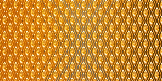 Golden seamless geometric pattern background with gold effect