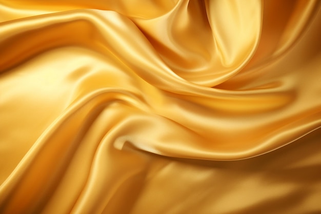 Golden shiny silk surface texture background