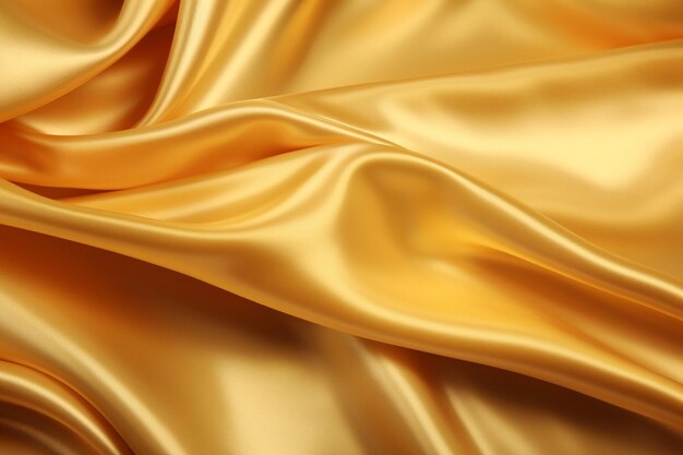 Golden shiny silk surface texture background