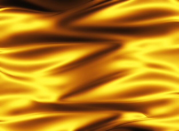 Золотой шелк элегантный абстрактный фон с плавными линиями