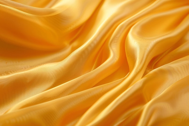 Золотая шелковая ткань ткань фоновой текстуры