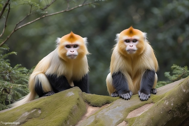 Golden Snubnosed Monkey