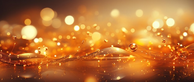 Golden sparkle background
