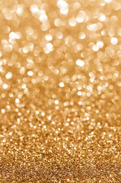 Premium Photo | Golden sparkle. glitter background.