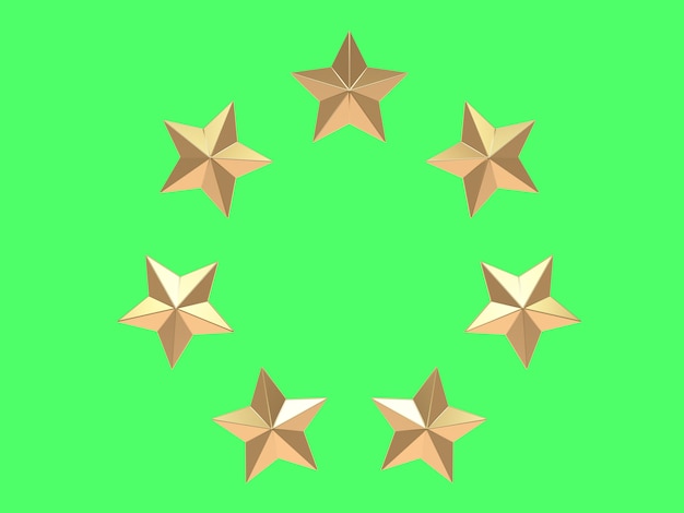 Golden stars