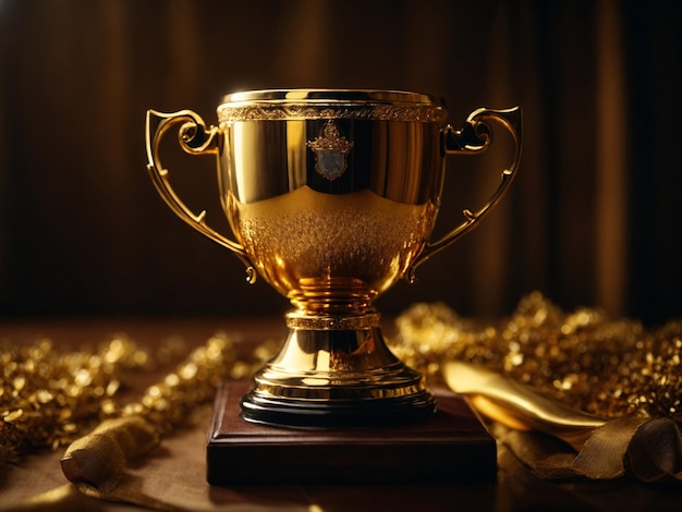 Golden Trophy Cup