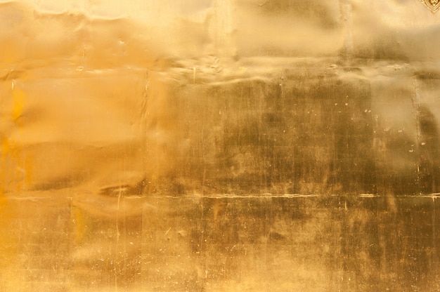 Golden wall texture background