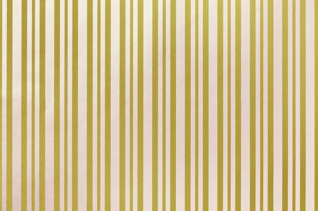 Golden and white background from wrapping striped paper.