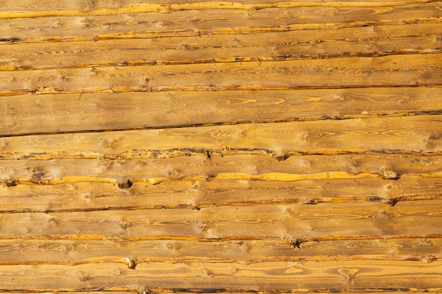 Golden wood background