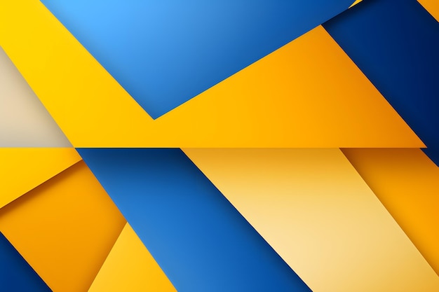 Golden yellow and blue modern background