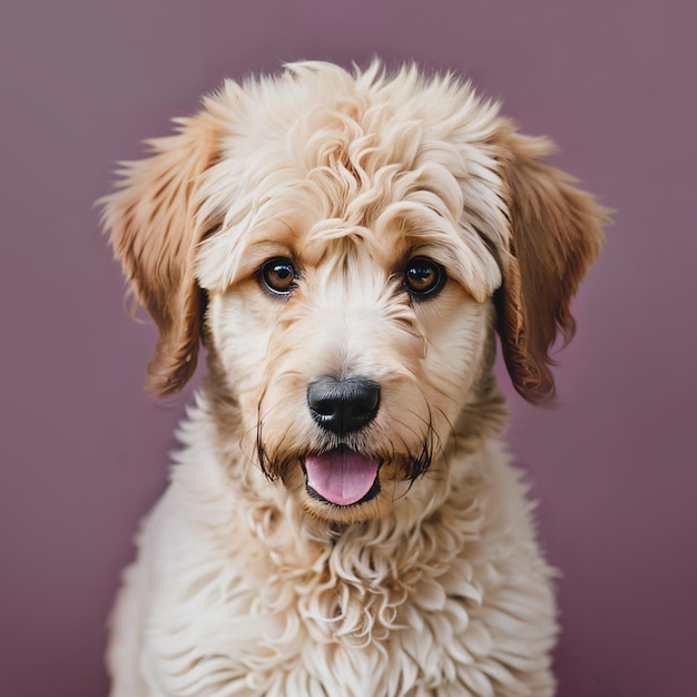 Goldendoodle portrait