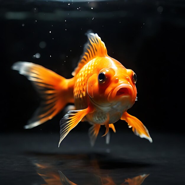 Photo a goldfish ai