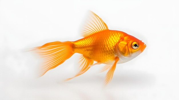 goldfish that is looking at the camera Generative AI