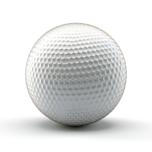 Photo golf ball isolated on white background