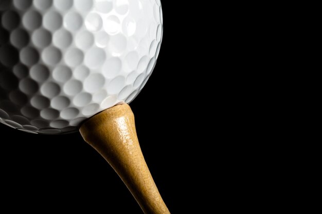 Golf Ball . Sport and Recreation Concept