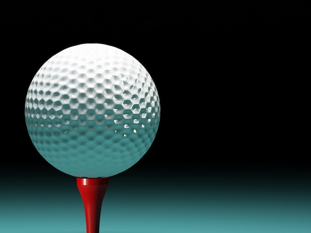 Photo golf ball