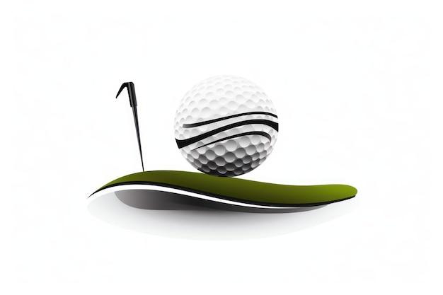 Photo golf icon on white background ar 32 v 52 job id 1784196ac4244bba9beaaf1b62f4c5c4