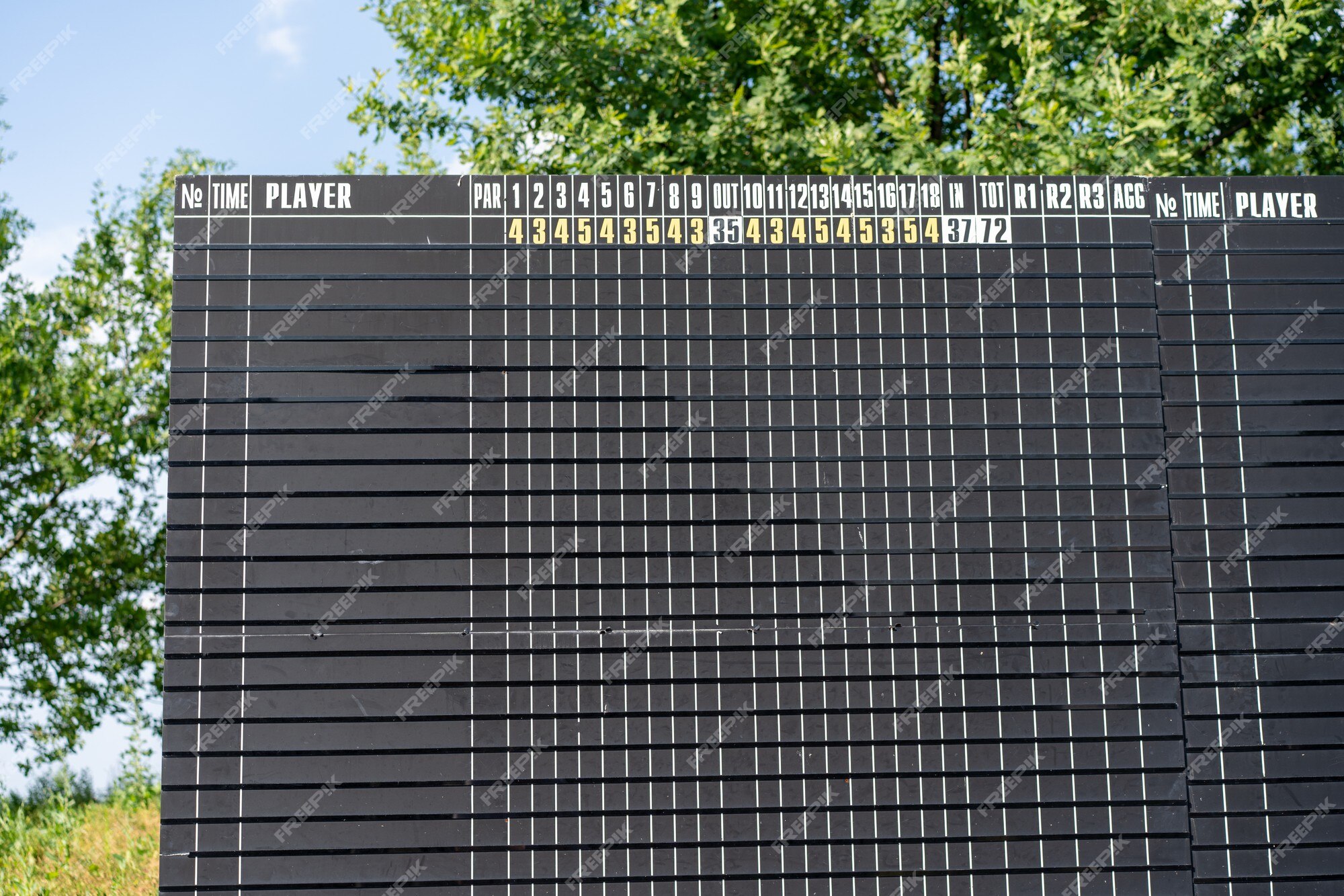 Golf Video Leaderboard and Scoreboard Software